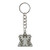 JINX StarCraft II Terran Logo Metal Key Chain  Metallic  One Size