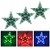 WHDTS 3-Set Five-Pointed Star Breathing Light DIY Kit with PCB DC 4-6V Red Green Blue Gradient LED Light for Christmas Soldering Training Practice Learning Electronics Kits