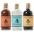 Sea Salts of Hawaii Variety 3 Pack  Alaea Red Clay Salt  Kona Pure Hawaiian Salt  Uahi Black Flavored Hawaiian Sea Salt