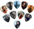 Game of Thrones Guitar Picks -10 Medium Picks in a packet-