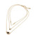 Chargances Fashion Women Choker Necklace Halloween Bohemia Gold Layered Necklace Evil Eye Sun Pendant Choker Jewelry Multi layer Chain for Women Necklace Jewelry for Girls Women Accessory