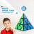 Lasamot Speed Cube Triangle Magic Cube Pyramid Sticker Cube Puzzle Cube for Beginners Kids