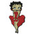 Betty Boop Cartoon 4.5 inch Iron-on or Sew-on Embroidered Applique Emblem Patch Badge Perfect for Dress Clothes Pants Hats Caps Jeans Jackets T-Shirts Vest Backpack Gifts and Accessories
