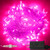 YAOZHOU Valentine s Day String Lights Indoor Outdoor IP44 Waterproof 66Ft 200LED 8 Modes Pink Fairy Decor Lights for Holiday Party Wedding Garden-Pink-
