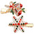 Christmas Hair Clips Rhinestone Xmas Bell Hairpins Festive Christmas Snowflake Hair Clips Holiday Hair Barrettes New Year Gift Christmas Decor