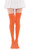 Women s Over Knee High Socks Tube Dresses Solid Long Thigh High Stockings Opaque Costume Party Cosplay Socks-Orange-