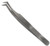 ToolUSA 4.5-inches Long Bent Tip Stainless Steel Tweezers  S8036-PK