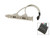 Micro SATA Cables 2 Port USB 2.0 Rear Bracket Extension for PC Motherboard