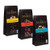 Marich Premium Chocolate Gable Boxes Variety Pack  4.25 Oz -Pack of 3-  1 Dark Chocolate Sea Salt Cashews  1 Milk Chocolate Cherries  1 Dark Chocolate Sea Salt Caramels