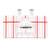 Zerodis Plastic Foot Presser Parallel Stitch Sewing Machine Presser Foot Fits for Brother Domestic Sewing Machine