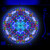 Delikaos - DJ Turntable Slipmat 12 inch GLOW -glows under black light-