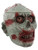7.75 Inch Zombie Skeleton Skull Ceramic Cookie Jar Statue Figurine