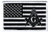 Masonic Black American Flag Patch Embroidered Iron-On Freemason Square Compass