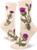 ModSocks Women s Thistle Crew Socks in Heather Cream