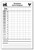 Mexican Train Chicken Foot Dominoes Score Pad 5.5 x 8.5 inches  50-Sheets