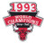 1993 Chicago Bulls NBA Finals Champions Embroidered Basketball Jersey Patch