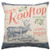 Primitives by Kathy Feedsack-Inspired, Throw Pillow, Up On The Rooftop