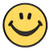 Yellow Smiley Face Patch  Children s Patches