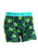 Crazy Boxers Shamrock Get Lucky Men s Boxer Briefs  Green  Small