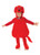 UNDERWRAPS Toddler s Clifford The Big Red Dog Costume Belly Babies  Extra Large -4-6-