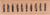 Candle Border Wood Mounted Rubber Stamp -C7111-