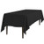 LinenTablecloth Rectangular Economy Polyester Tablecloth  60 x 126  Black