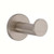 Ginger 0210H/SN Sine Single Robe Hook, Satin Nickel