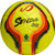 SENDA Belem Training Futsal Ball  Fair Trade Certified  Yellow Red Orange Black  Size 3 -Ages 8 - 12-