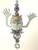 Walking Dead Zombie Ceiling Fan Pull   Light Pull