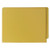 Smead End Tab File Folder, Shelf-Master Reinforced Straight-Cut Tab, Letter Size, Yellow, 100 per Box (25910)