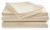 Full Size 300 Thread Count 100 percent  Cotton Dobby Stripe Sheet Set - Beige