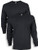 Gildan Men s Ultra Cotton Long Sleeve T-Shirt  Style G2400  2-Pack  Black  X-Large