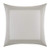 Nautica - Saybrook Collection - 100 percent  Cotton Twill Embroidered Border Decorative Accent European Sham  Zipper Closure  Easy Care Machine Washable  26 inch x 26 inch  Beige