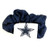 Dallas Cowboys Blue Hair Scrunchie - Hair Twist - Ponytail Holder