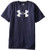 Under Armour Boys  Tech Big Logo T-Shirt  Midnight Navy  White  Youth X-Small