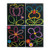 Fun Express - Sticker Dot Art - Spring Flowers for Spring - Stationery - Stickers - Make - A - Scene -Lrg- - Spring - 12 Pieces