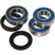 Caltric Rear Wheel Ball Bearings  and  Seals Kit Compatible with Kawasaki Zx-6R Ninja Zx636 Zx-636 2003-2004