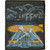 Led Zeppelin Men s Logo 2 Woven Patch Black