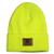 John Deere Leather Patch Beanie-High Visibility Yellow