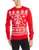Star Wars Men s Ugly Christmas Sweater  Dark Red  X-Large