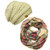 Bowbear Tartan Winter Infinity Scarf with Beanie  Red Green  Plus  Latte