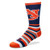 For Bare Feet NCAA Lotta-Stripe Men s Crew Socks-Auburn Tigers