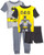 DC Comics Boys  Batman 4-Piece Cotton Pajama Set  NO Fear  4T