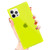PERRKLD Compatible with iPhone 12 Pro Max Case Square Soft TPU Bumper Slim Clear Transparent Reinforced Corners Shockproof Cover Phone Case for iPhone 12 Pro Max 6.7 Inch 2020-Clear Green
