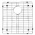 VIGO Stainless Steel Bottom Grid, 16.625-in. x 17.75-in.