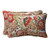 Pillow Perfect Decorative Multicolored Modern Floral Rectangle Toss Pillows, 2-Pack
