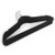 10 Pack Hangers Black Velvet Hangers Non Slip Felt Hangers Space Saving Clothes Hanger Velvet Hanger Heavy Duty Adult Hanger for Coat  Suit  Jackets  Pants   and  Dress Clothes -10pcs-