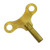 Jewellers Tools Brass Clock Spring Winder Winding Key 4.75 MM No 10