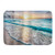 WINCAN Bath Mat Rug Tropical Sea Beach Ocean Waves Seaside Scene Island Hawaiian Sunrise Theme Plush Bathroom Decor Mats with Non Slip Backing 29.5 inch X 17.5 inch