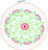 Stamped Embroidery Kit - Eafior Mandala DIY Beginner Counted Starter Kit for Art Craft Handy Sewing Including Color Pattern Embroidery Cloth Embroidery Hoop Color Threads Tools Kit